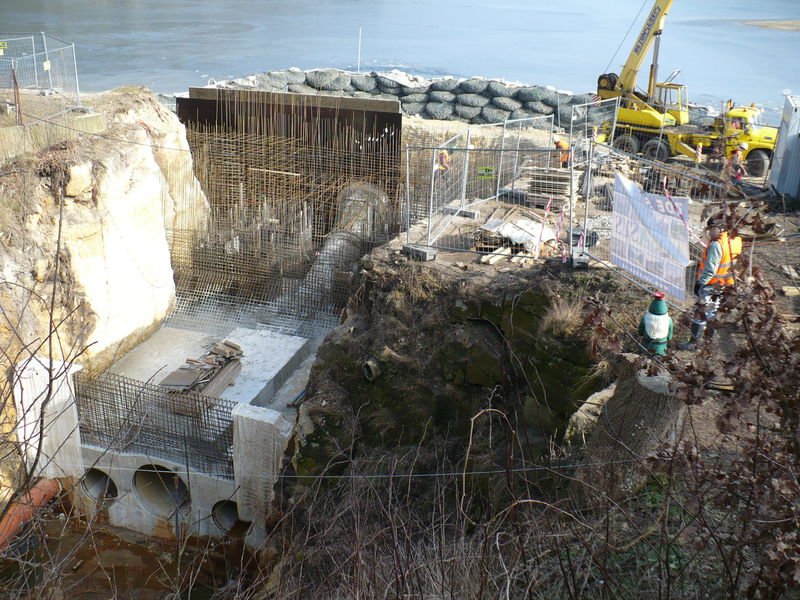 Obnova výpustního zařízení Máchova jezera v NPP Swamp.