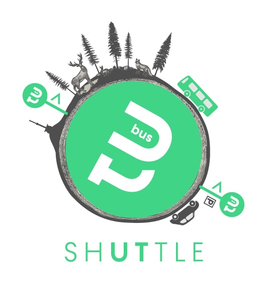 Shuttle bus v Beskydech.